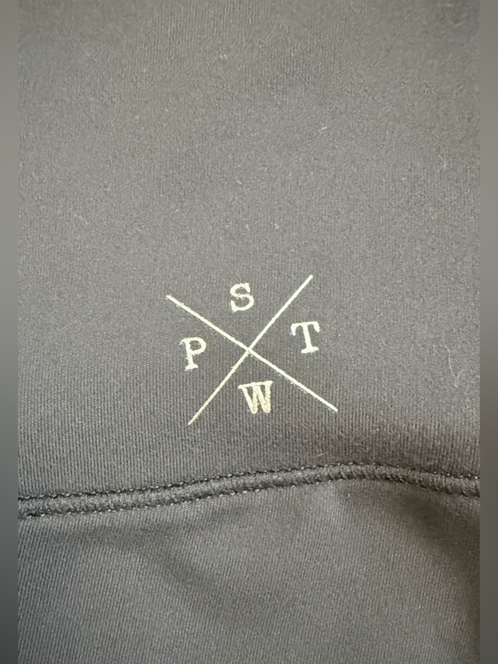 NWOT P’Tula 4in Black High-Waist Athletic Shorts - Picture 2 of 4